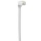 Panduit Cable Tie, 7-1/2 in L, 2 in Max Bundle Dia., White, Nylon 6/6, 18 lb Strength, 1000 PK CBR2M-M10 - alternate 3